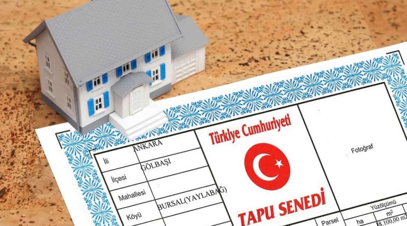 tapu kayıt belgesi